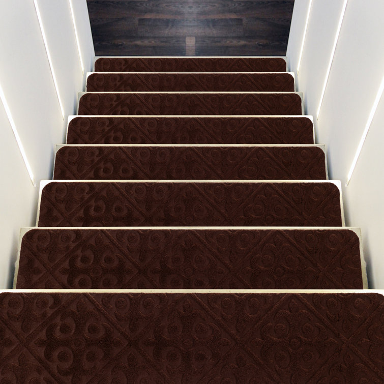Hashtag Home Elko NonSlip Backing Stair Tread & Reviews Wayfair.co.uk